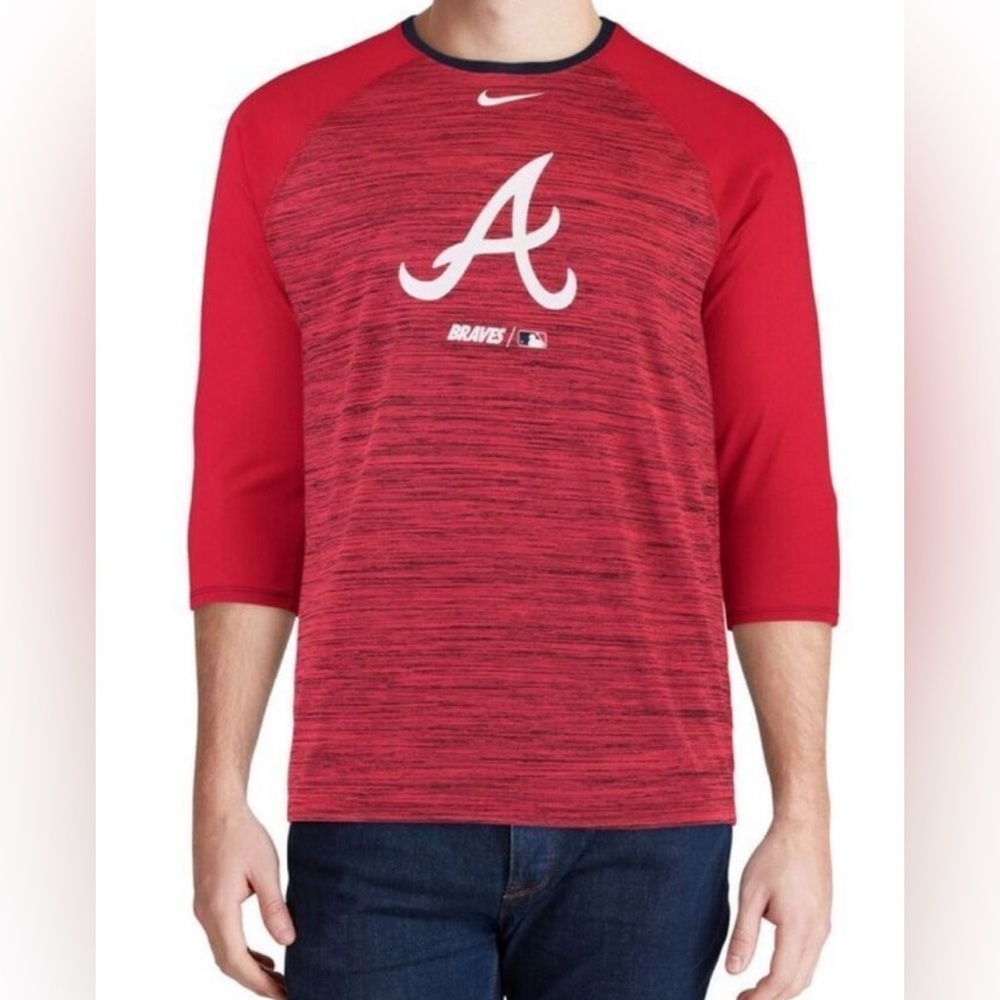 NIKE Los Angeles Angels MLB 3/4 sleeve sport T shirt sz XXL men’s fan wear baseb